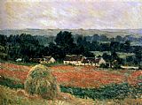 Claude Monet Canvas Paintings - Haystack At Giverny